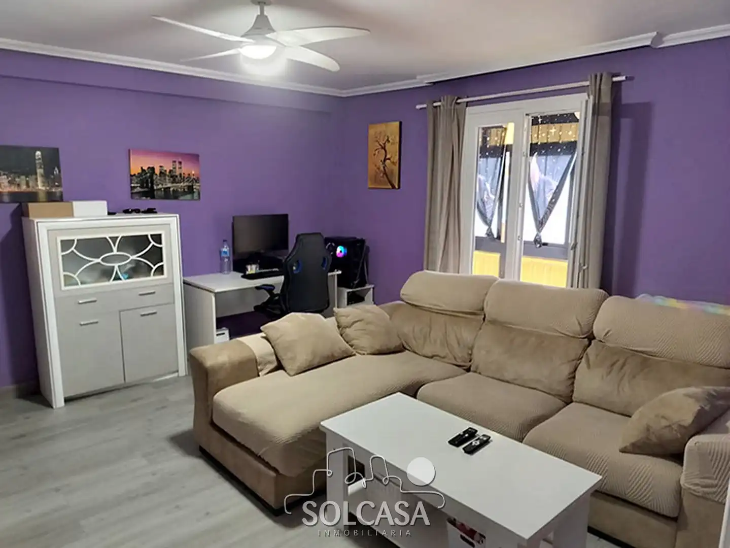 Sala de estar de Piso en venta en Valladolid con Calefacción, Horno y Lavadora