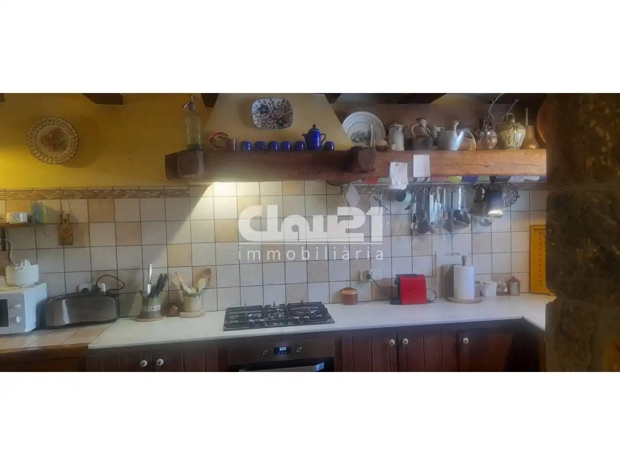 Cuina de Finca rústica en venda en Saldes amb Jardí privat i Terrassa