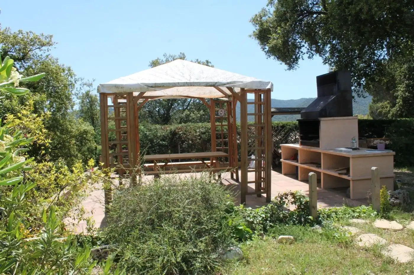 Terrassa de Casa o xalet en venda en Vallgorguina amb Calefacció, Jardí privat i Terrassa