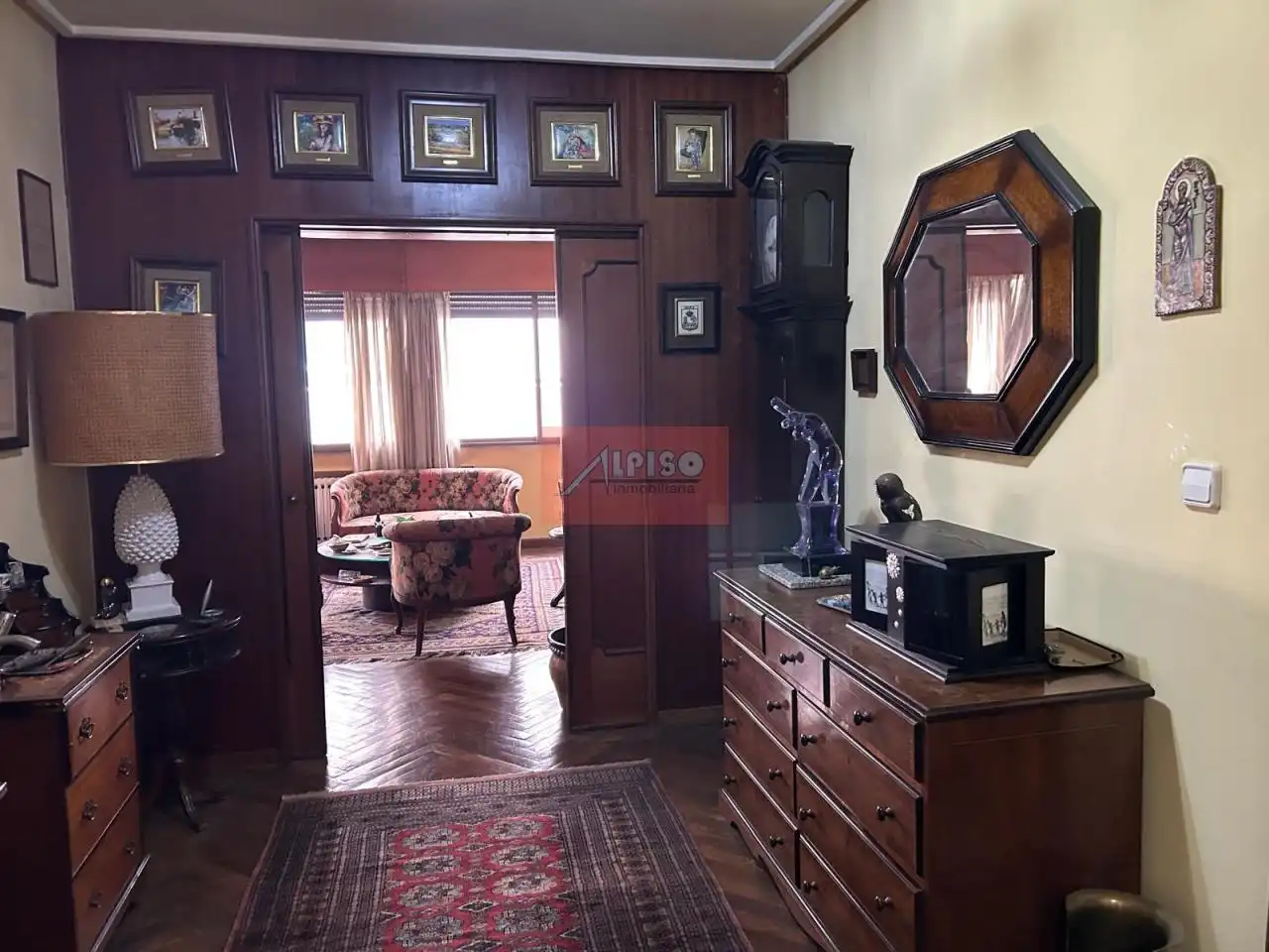 Sala de estar de Piso en venta en Ourense Capital  con Calefacción, Parquet y Trastero