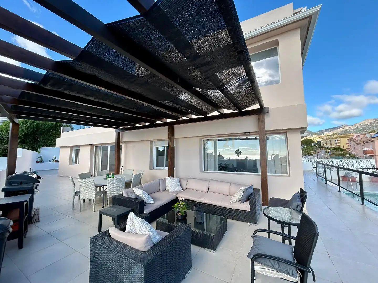 Terrace of Houses for sale in Fuengirola  with Jacuzzi and Sauna