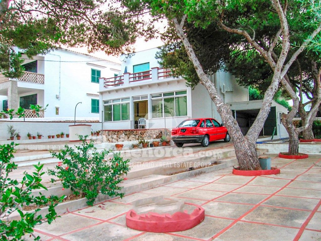 Exterior view of House or chalet for sale in Sant Lluís  with Private garden