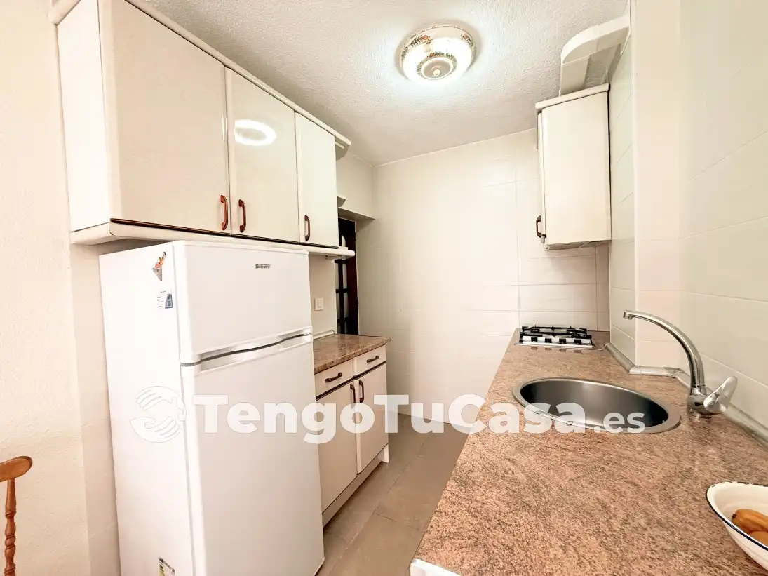 Kitchen of Flat for rent in Madrid  with Heating, Furnished and Oven