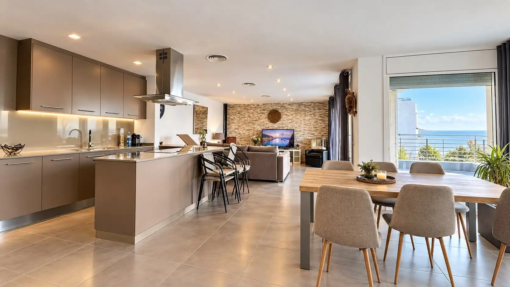 Kitchen of Houses for sale in Almadrava - Canyelles - Puig-Rom