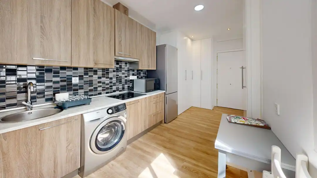 Kitchen of Flat for sale in Madrid  with Air Conditioner, Heating and Furnished