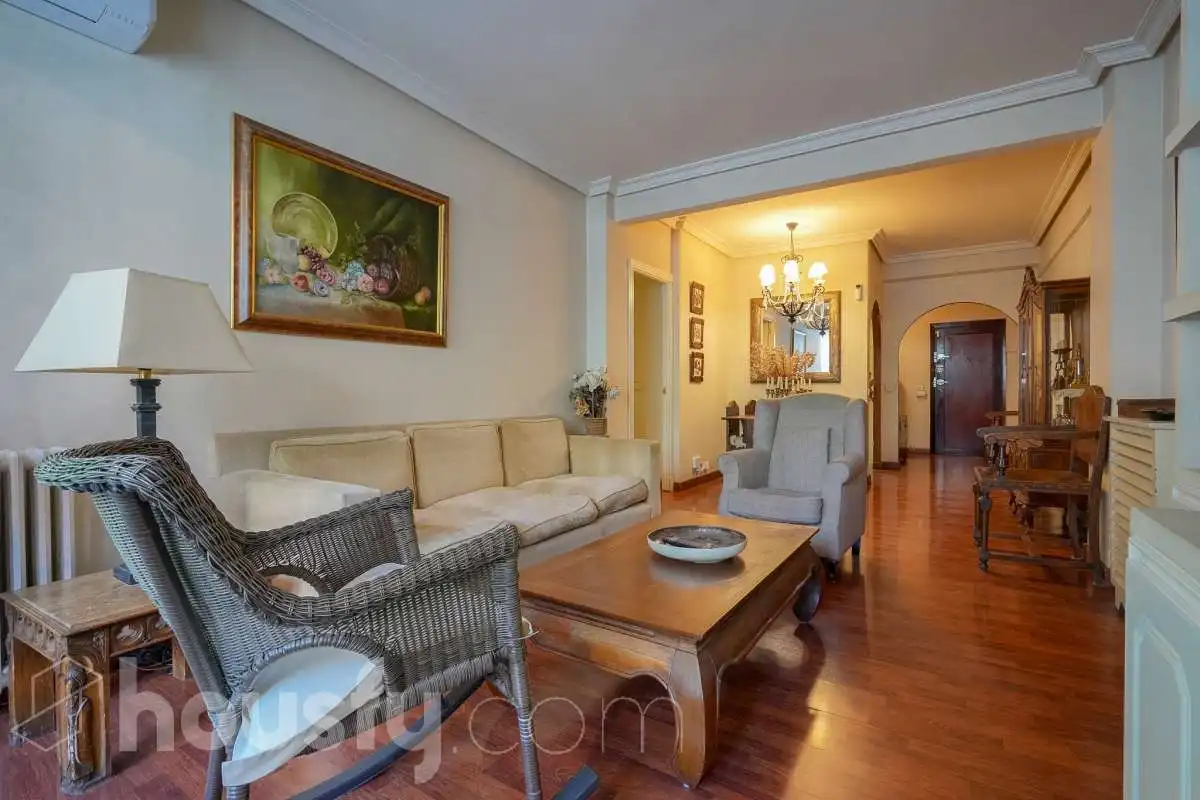 Sala de estar de Piso en venta en Madrid con Aire acondicionado, Calefacción y Terraza