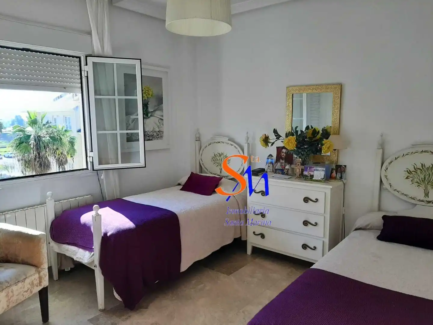 Dormitori de Dúplex en venda en Badajoz amb Aire condicionat, Calefacció i Jardí privat