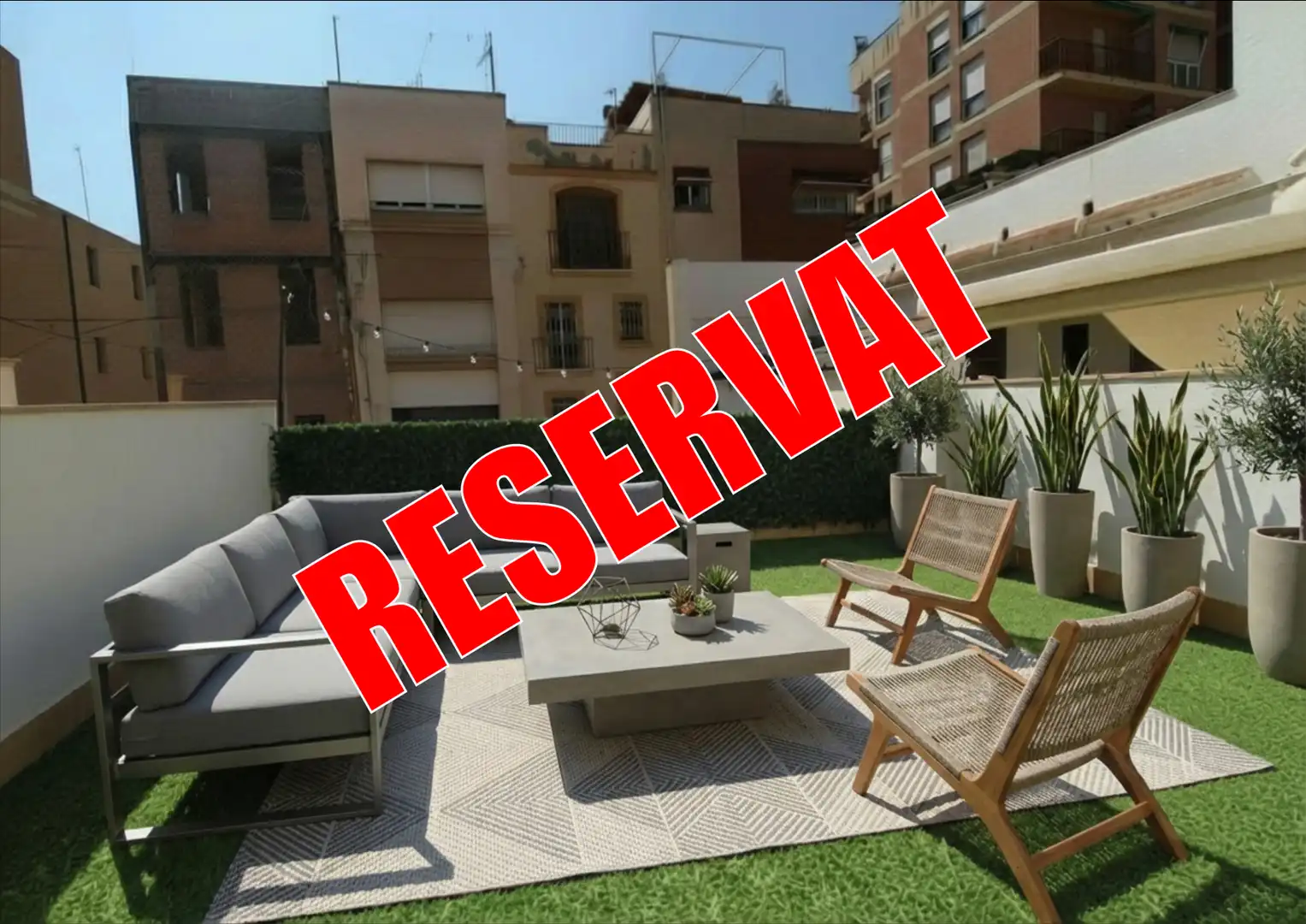 Terraza de Casa adosada en venta en Barcelona con Aire acondicionado y Terraza