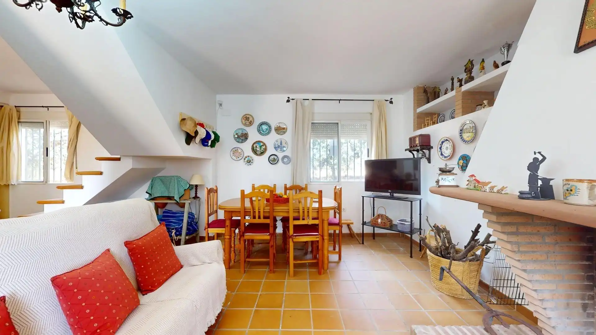 Living room of Houses for sale in Montoro  with Private garden and Terrace
