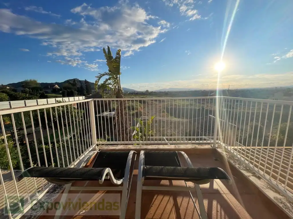 Terraza de Casa adosada en venta en Murcia