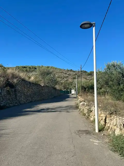 Vista exterior de Terreno en venta en Senija