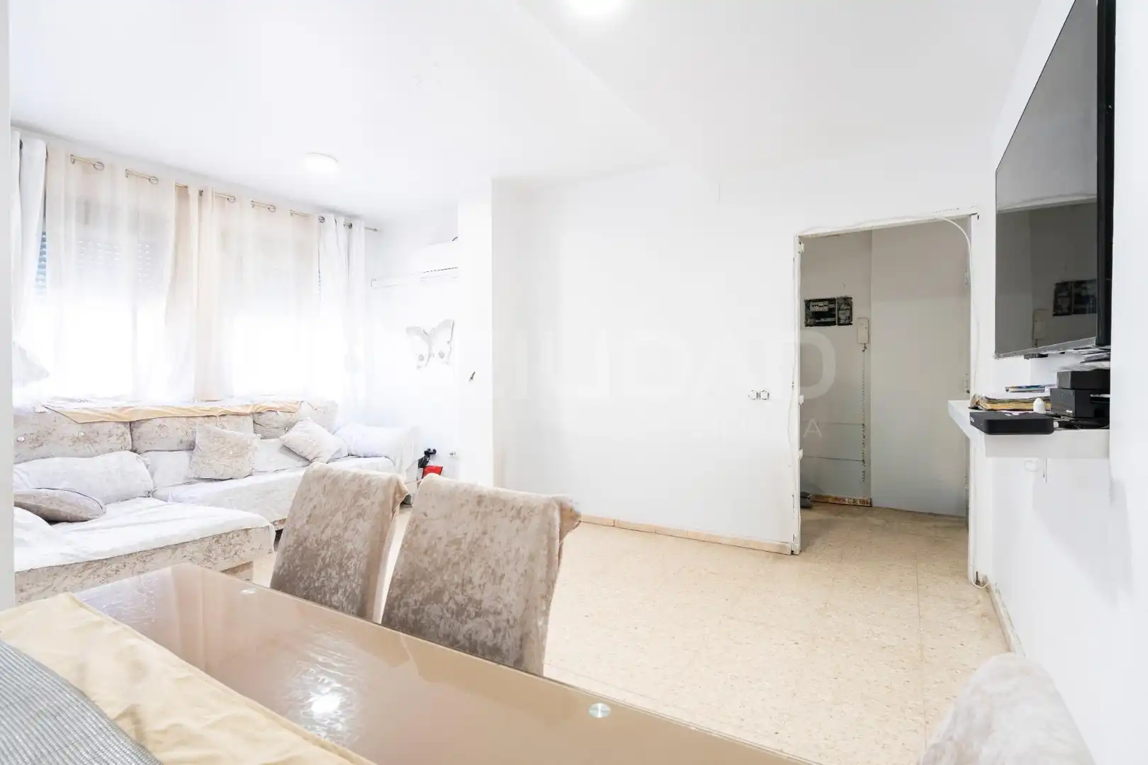 Sala d'estar de Pis en venda en Sevilla