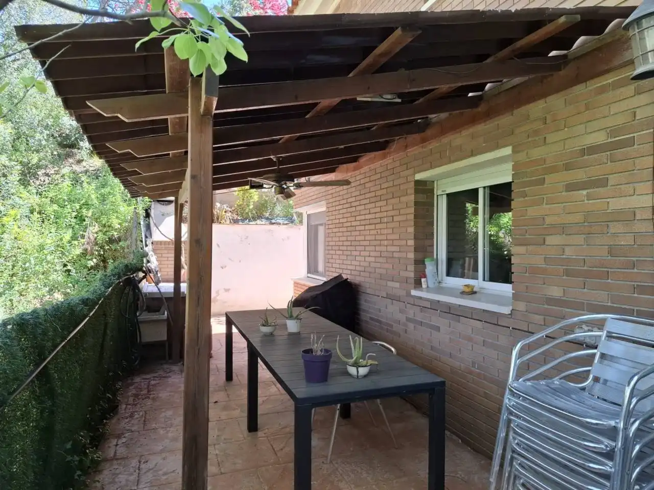 Terrassa de Casa o xalet en venda en Rubí amb Aire condicionat, Calefacció i Jardí privat