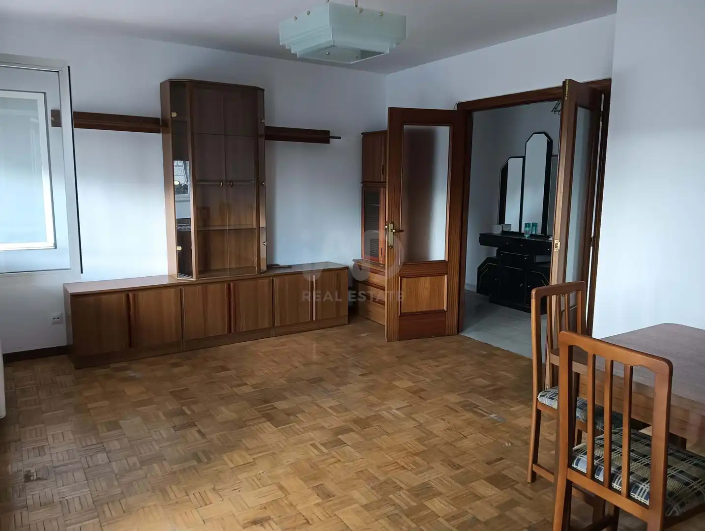 Sala d'estar de Àtic en venda en La Bañeza  amb Calefacció i Terrassa