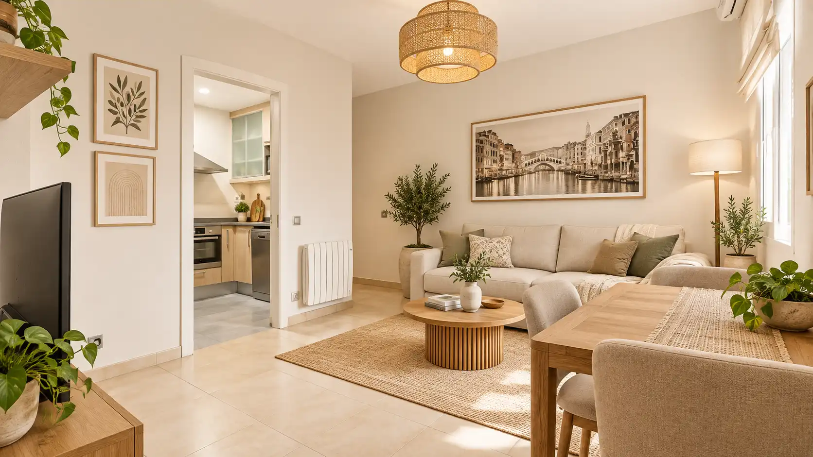 Piso con terraza en venta en Magalhães