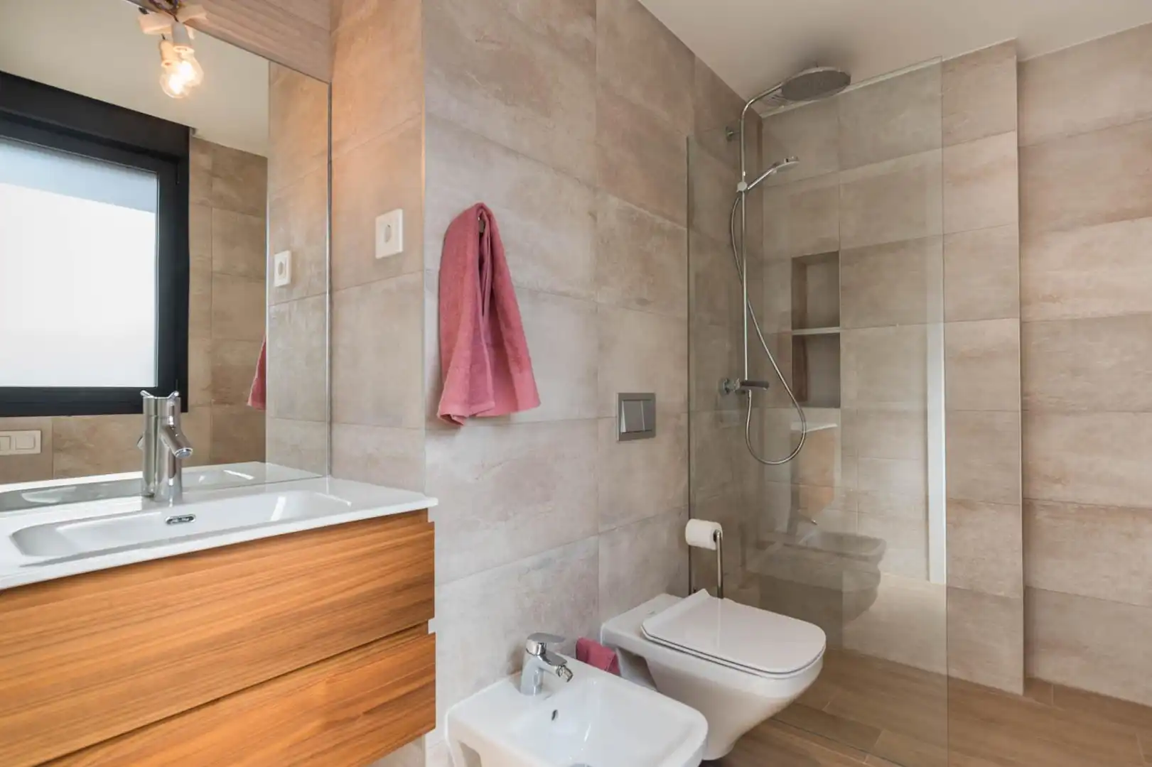 Badezimmer von Maisonette zum Verkauf in Murcia mit Klimaanlage und Terrasse