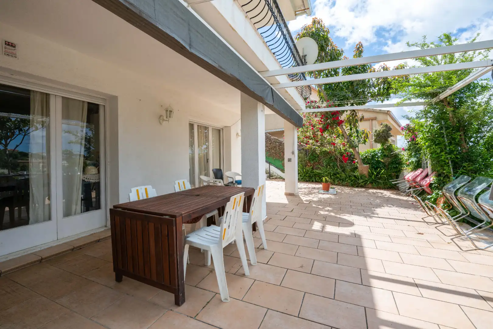 Terraza de Casa o chalet en venta en Santa Susanna con Aire acondicionado, Jardín privado y Terraza