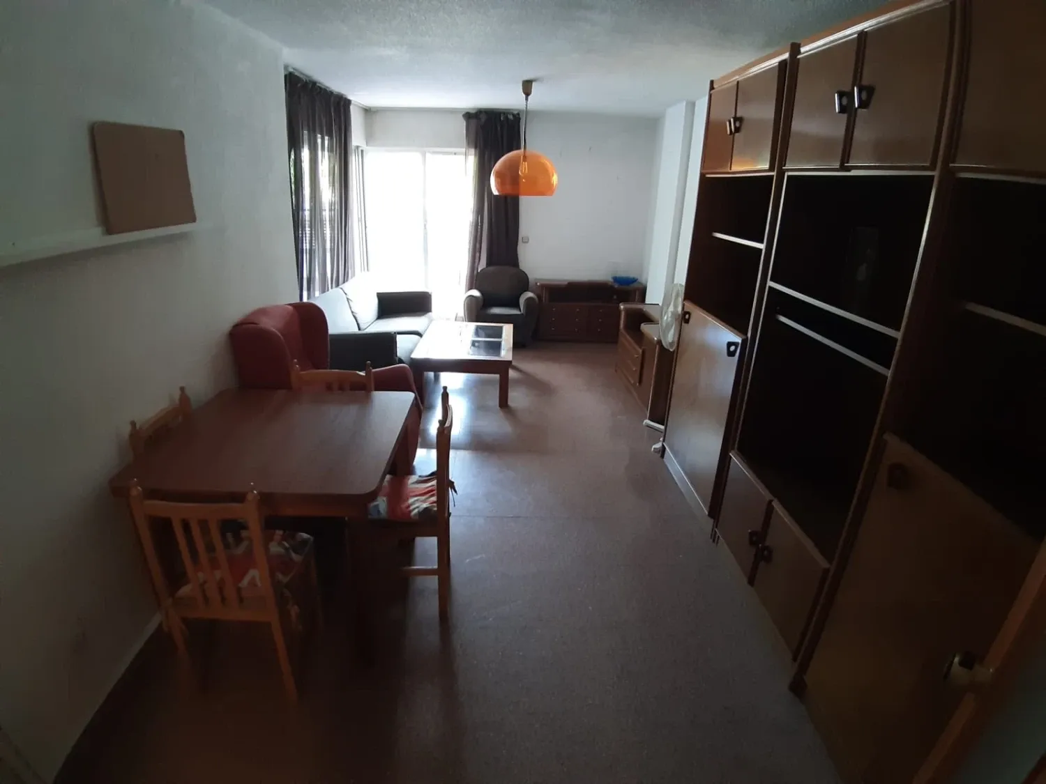 Sala d'estar de Apartament de lloguer en  Murcia Capital amb Terrassa, Moblat i Rentadora
