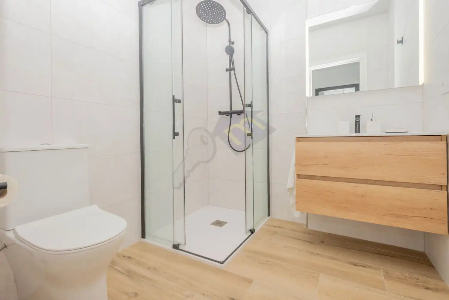 Baño de Apartamento en venta en Calpe / Calp con Aire acondicionado, Calefacción y Terraza