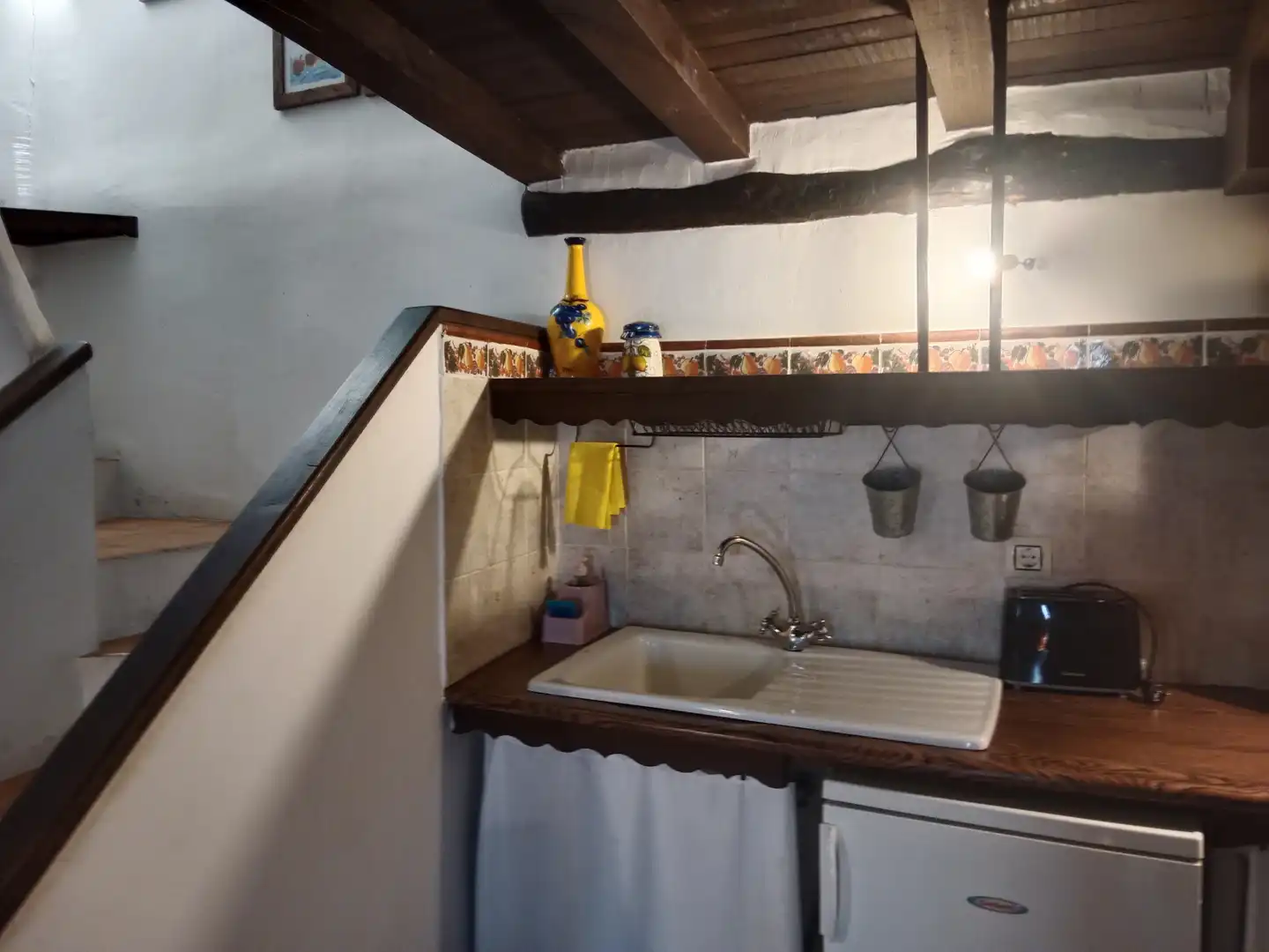 Cocina de Finca rústica en venta en Casas del Castañar con Aire acondicionado, Calefacción y Amueblado