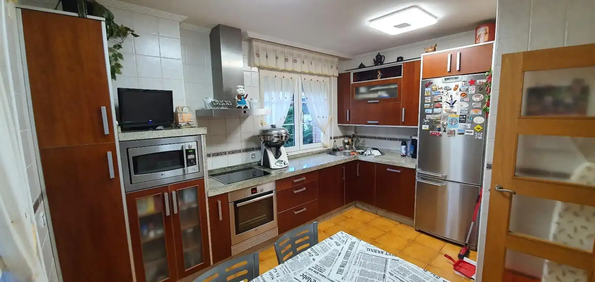 Cocina de Casa o chalet en venta en Villaquilambre con Piscina y Balcón