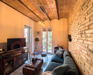 Living room of Flat for sale in  Barcelona Capital  with Air Conditioner, Heating and Oven