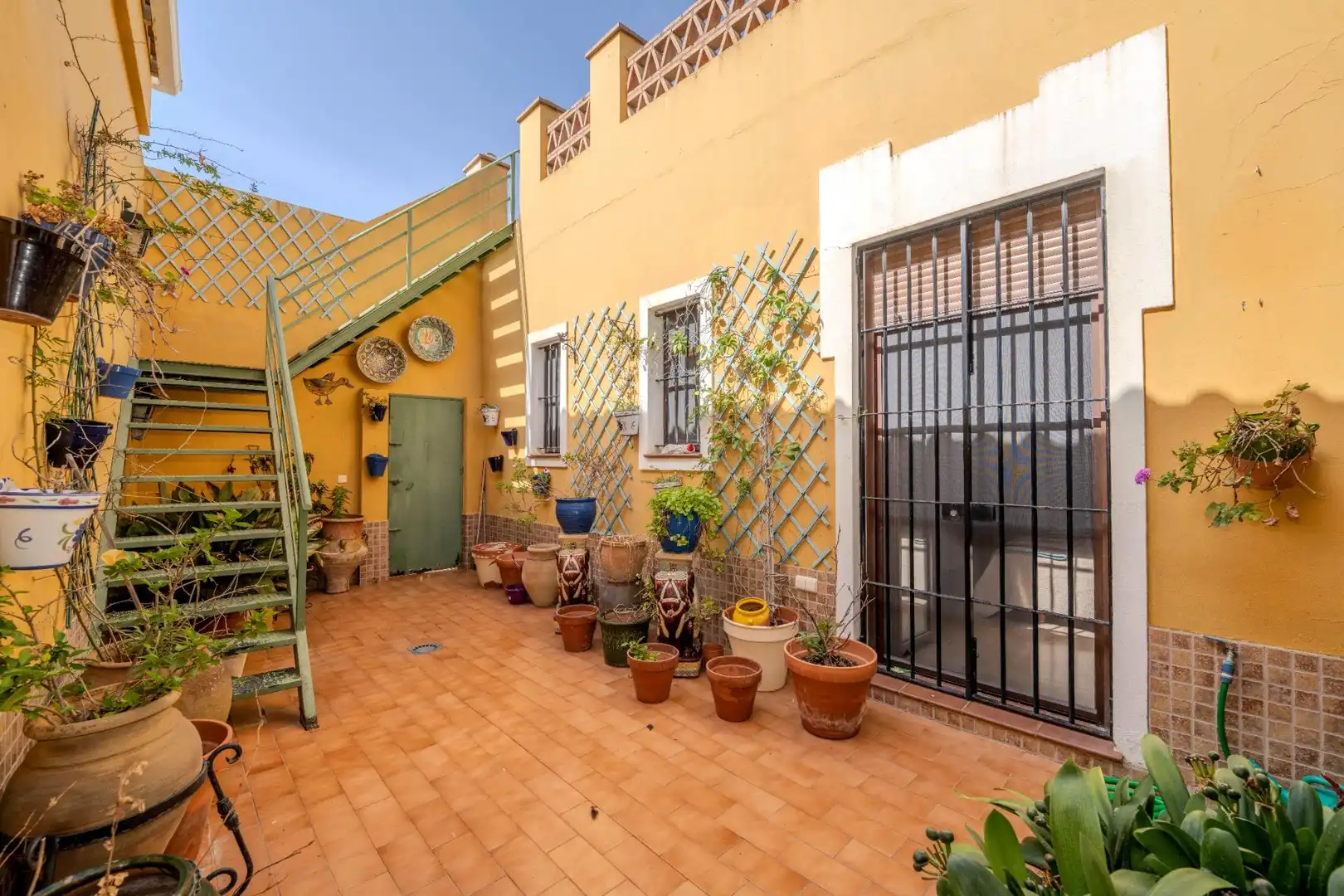 Terrasse von Country house zum Verkauf in Ayamonte mit Klimaanlage, Heizung und Privatgarten