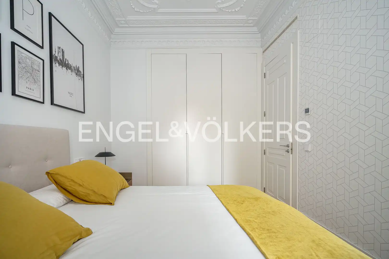 Schlafzimmer von Wohnungen zum Verkauf in Madrid mit Klimaanlage, Heizung und Parkett