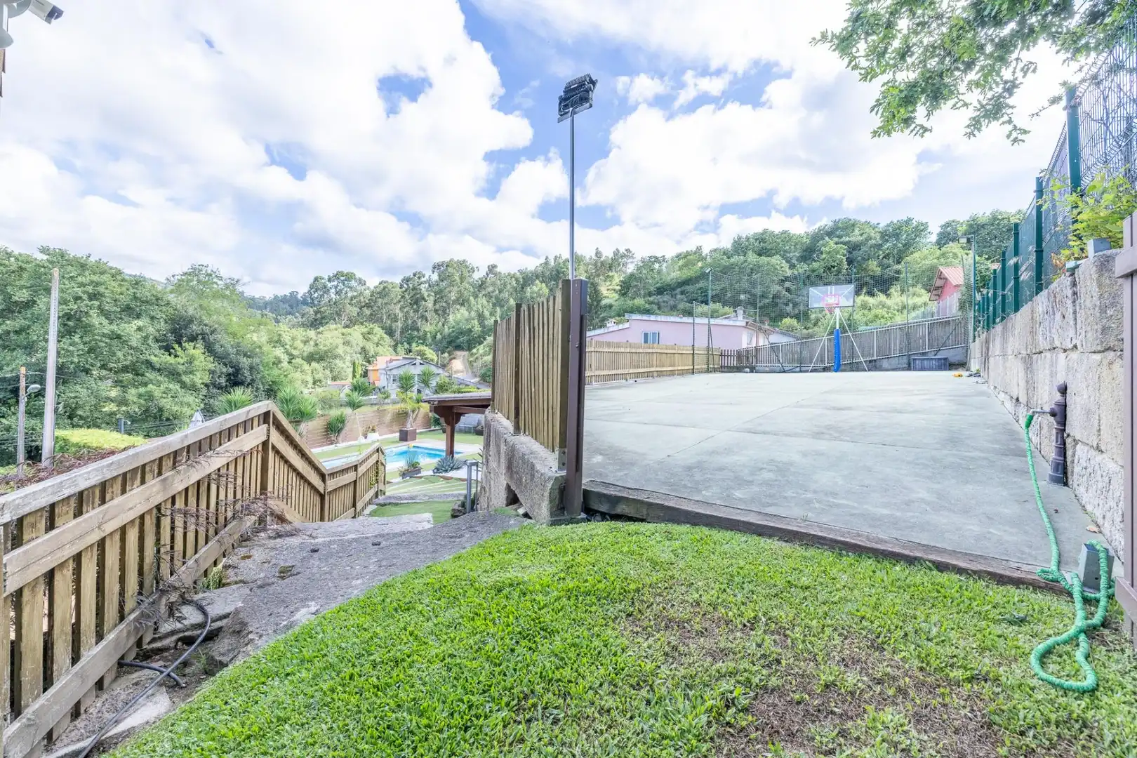 Terraza de Casa o chalet en venta en Vigo  con Calefacción, Jardín privado y Terraza