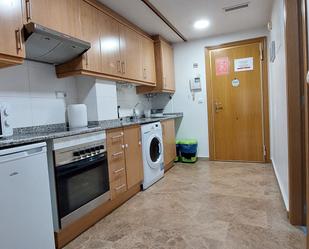 Kitchen of Study to rent in  Valencia Capital  with Air Conditioner, Heating and Parquet flooring