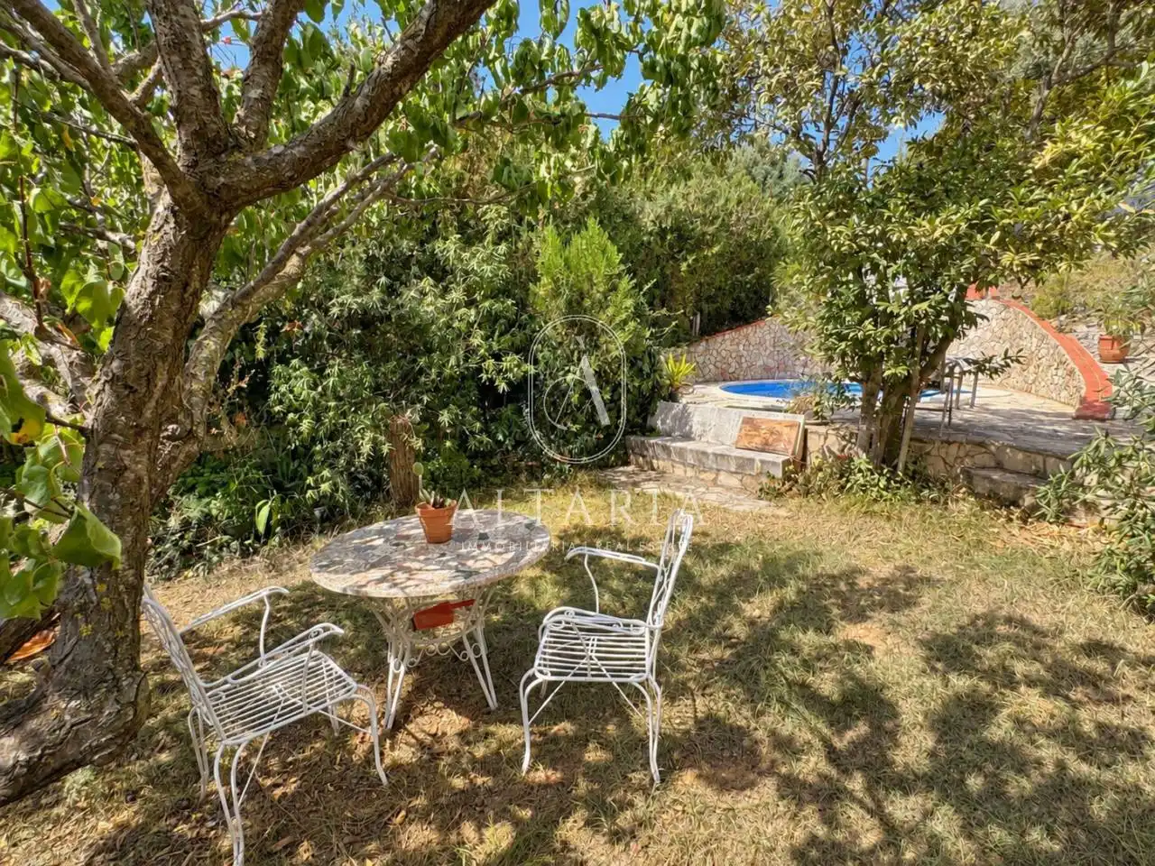 Jardí de Finca rústica en venda en Pineda de Mar amb Jardí privat, Piscina i Alarma