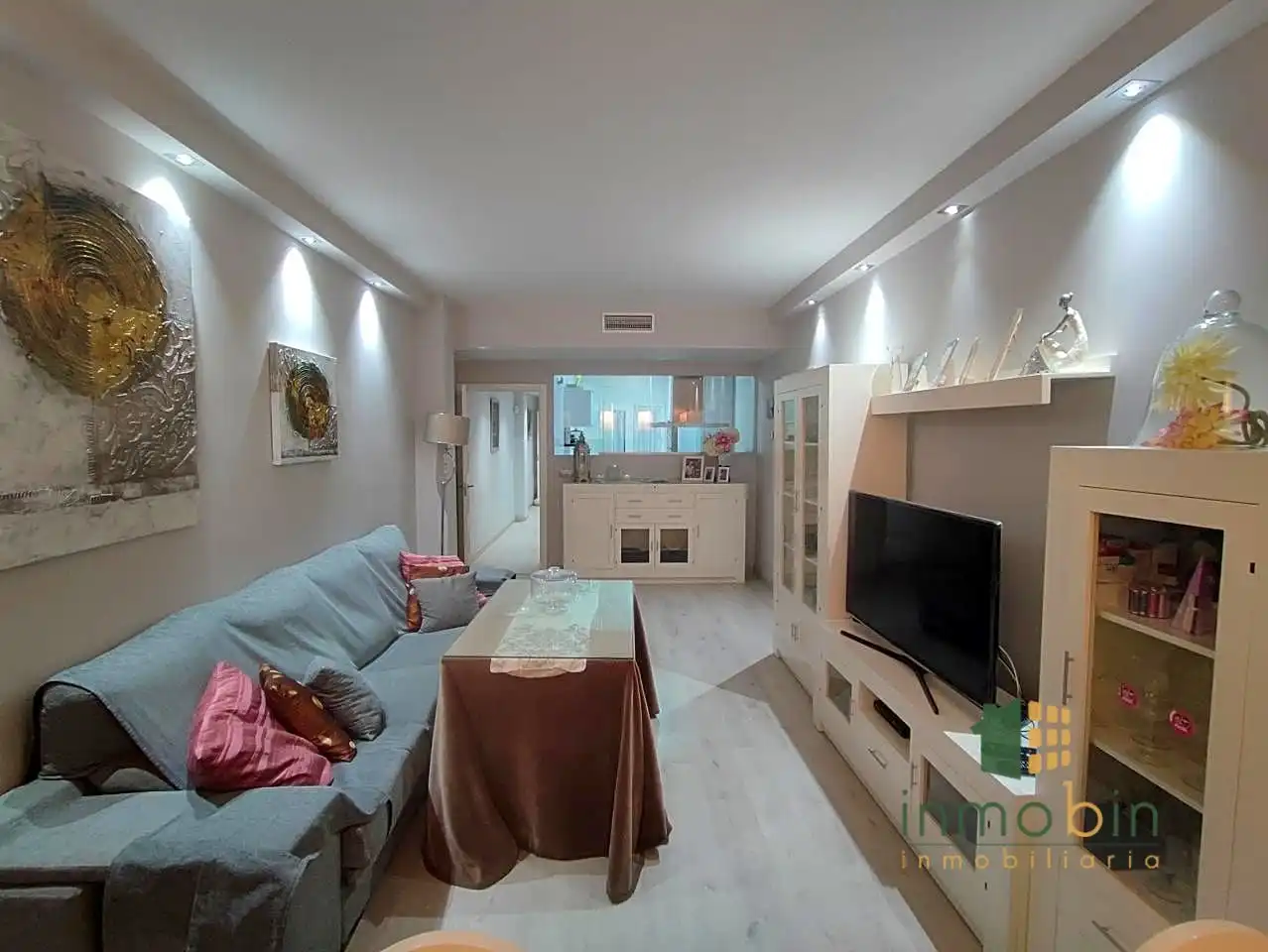 Sala de estar de Piso en venta en Don Benito con Aire acondicionado, Terraza y Trastero