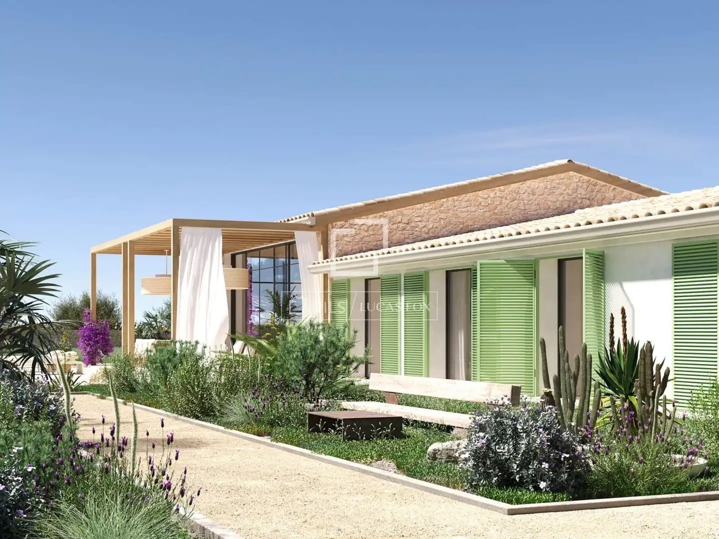 Vista exterior de Casa o chalet en venta en Llucmajor con Aire acondicionado, Calefacción y Jardín privado