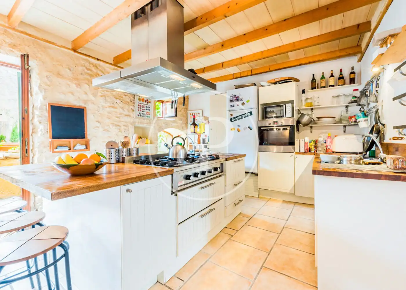 Cocina de Casa adosada en venta en Capdepera con Calefacción, Jardín privado y Terraza