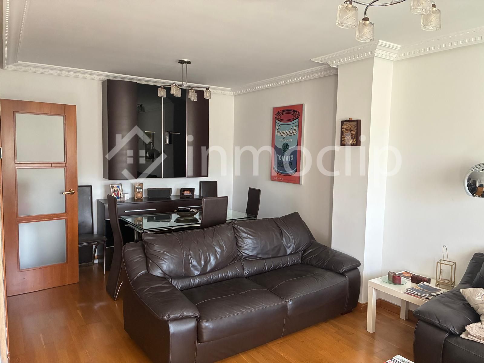 Wohnzimmer von Wohnung zur Miete in Salamanca Capital mit Heizung und Möbliert