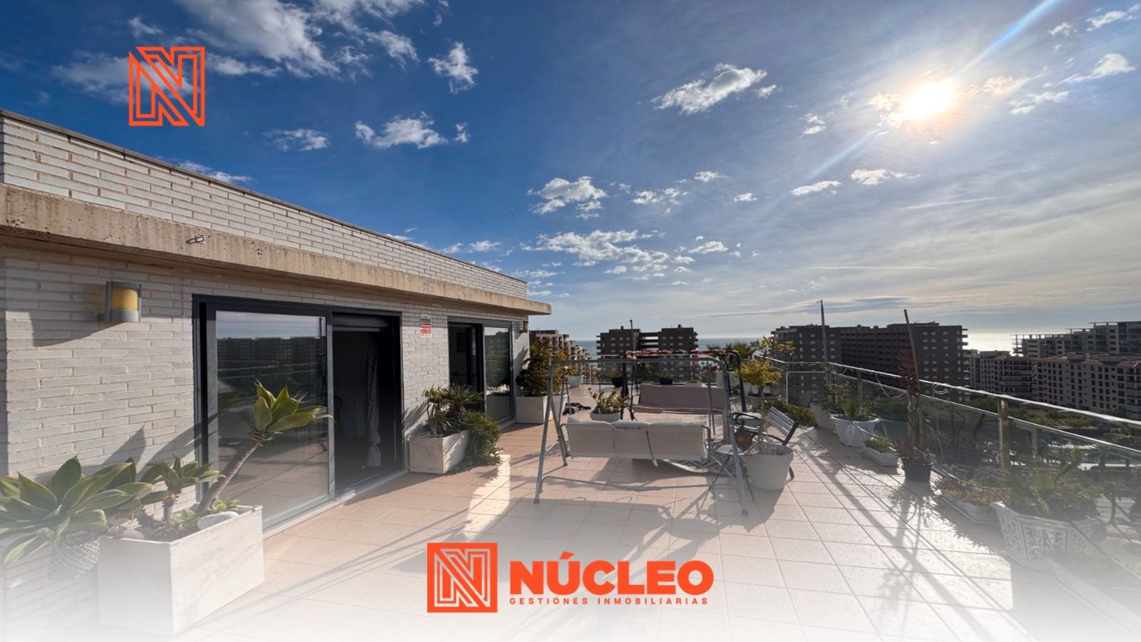 Terrace of Attic for sale in Oropesa del Mar / Orpesa  with Air Conditioner, Heating and Terrace