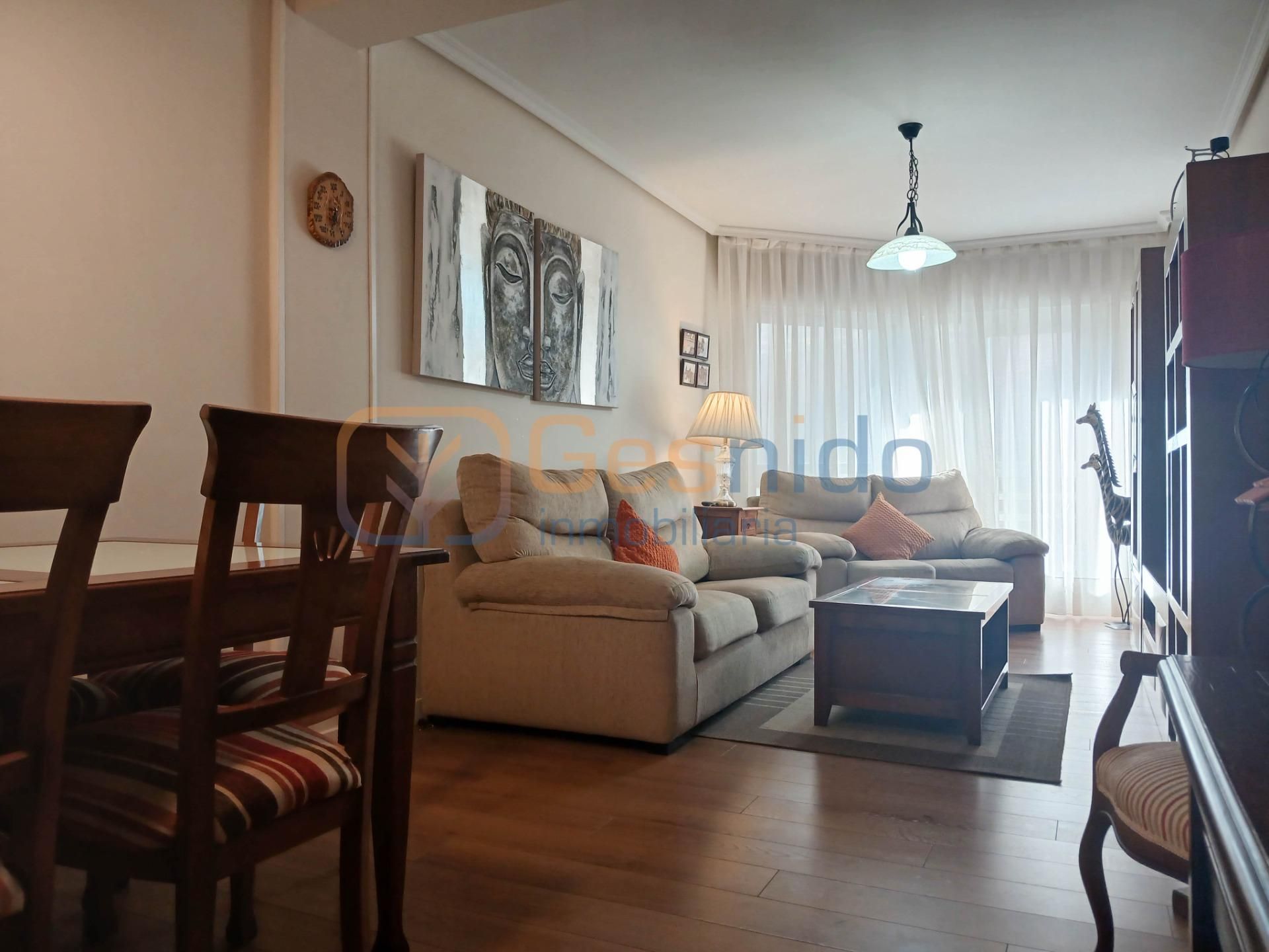 Living room of Flat for sale in Segovia Capital  with Heating, Terrace and Balcony