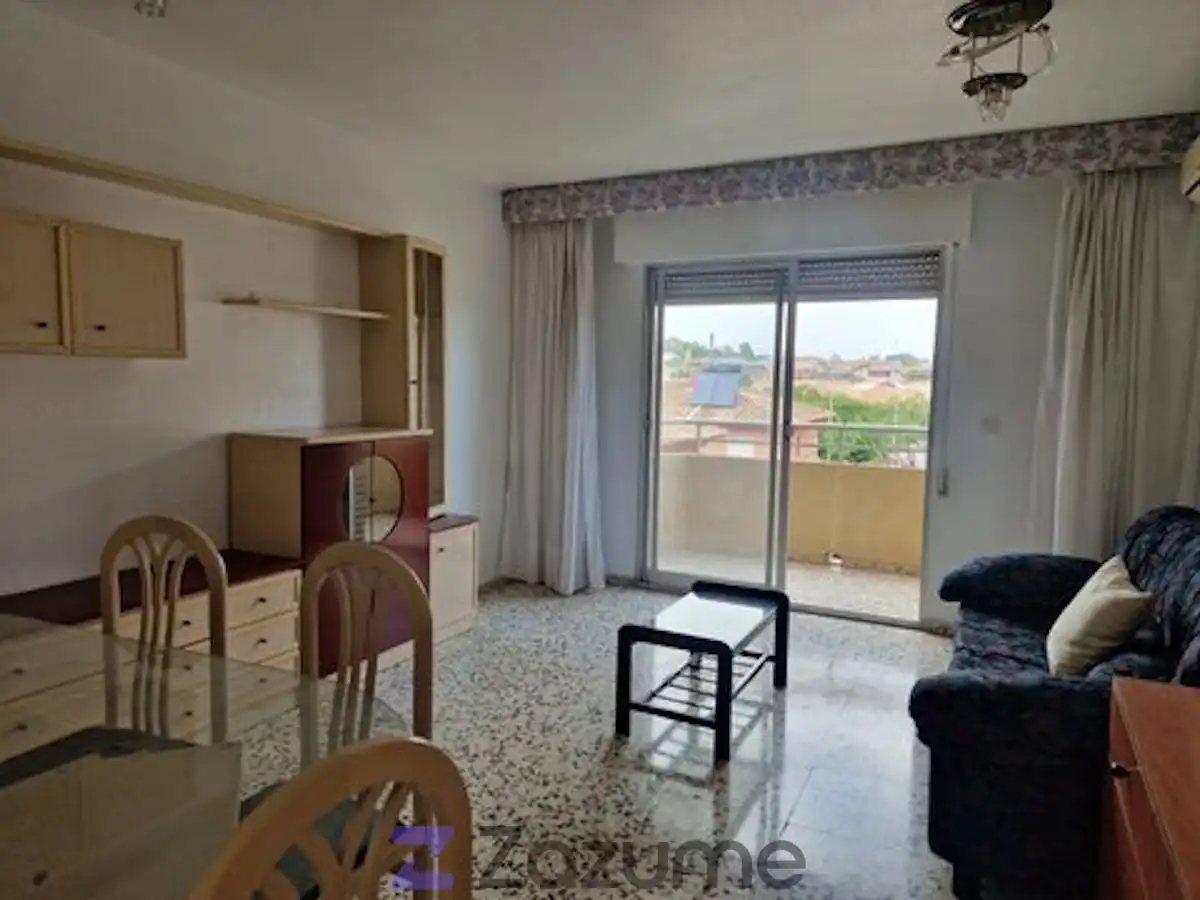 Schlafzimmer von Wohnung zur Miete in Murcia mit Klimaanlage, Möbliert und Ofen