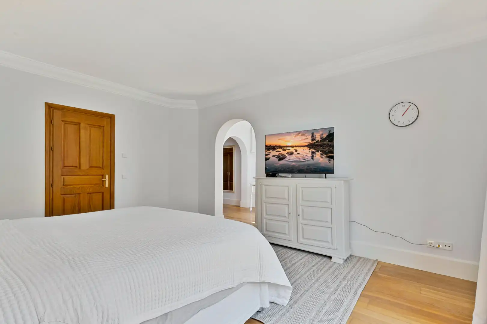 Schlafzimmer von Haus oder Chalet zur Miete in Marbella mit Klimaanlage, Privatgarten und Terrasse