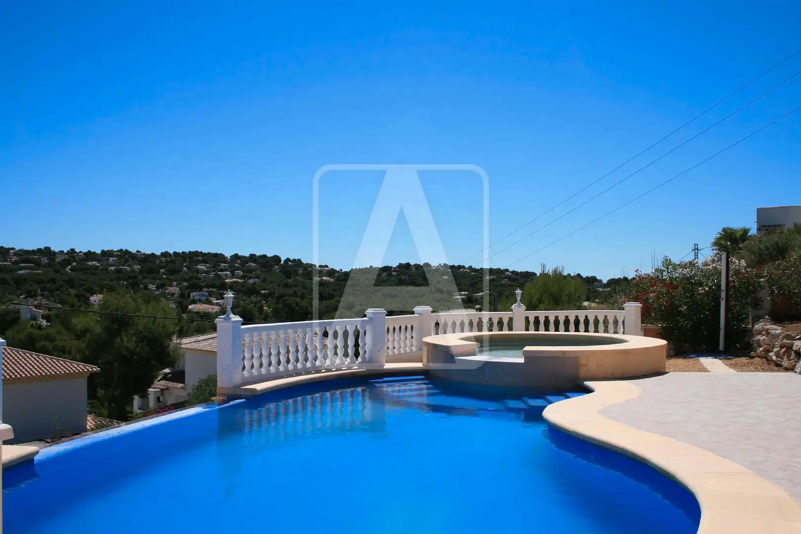 Swimming pool of Houses for sale in Jávea / Xàbia  with Air Conditioner, Heating and Private garden