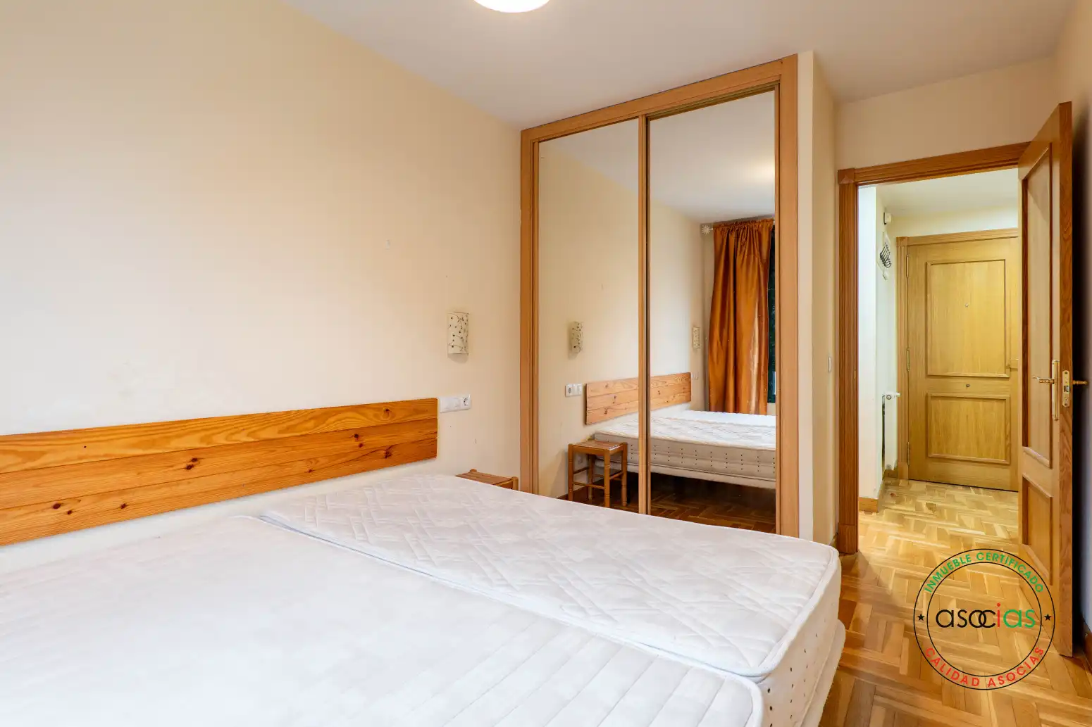 Bedroom of Flat for sale in Gijón   with Heating, Terrace and Storage room