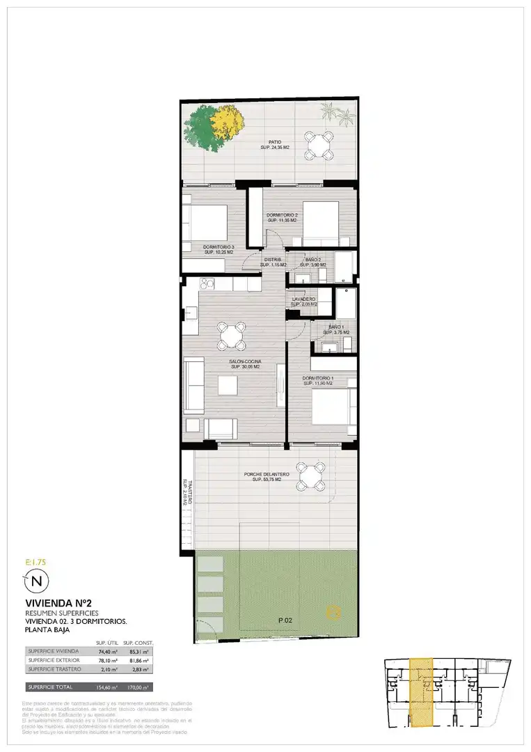 Appartement avec piscine à vendre à Lo Pagán, imagen 19
