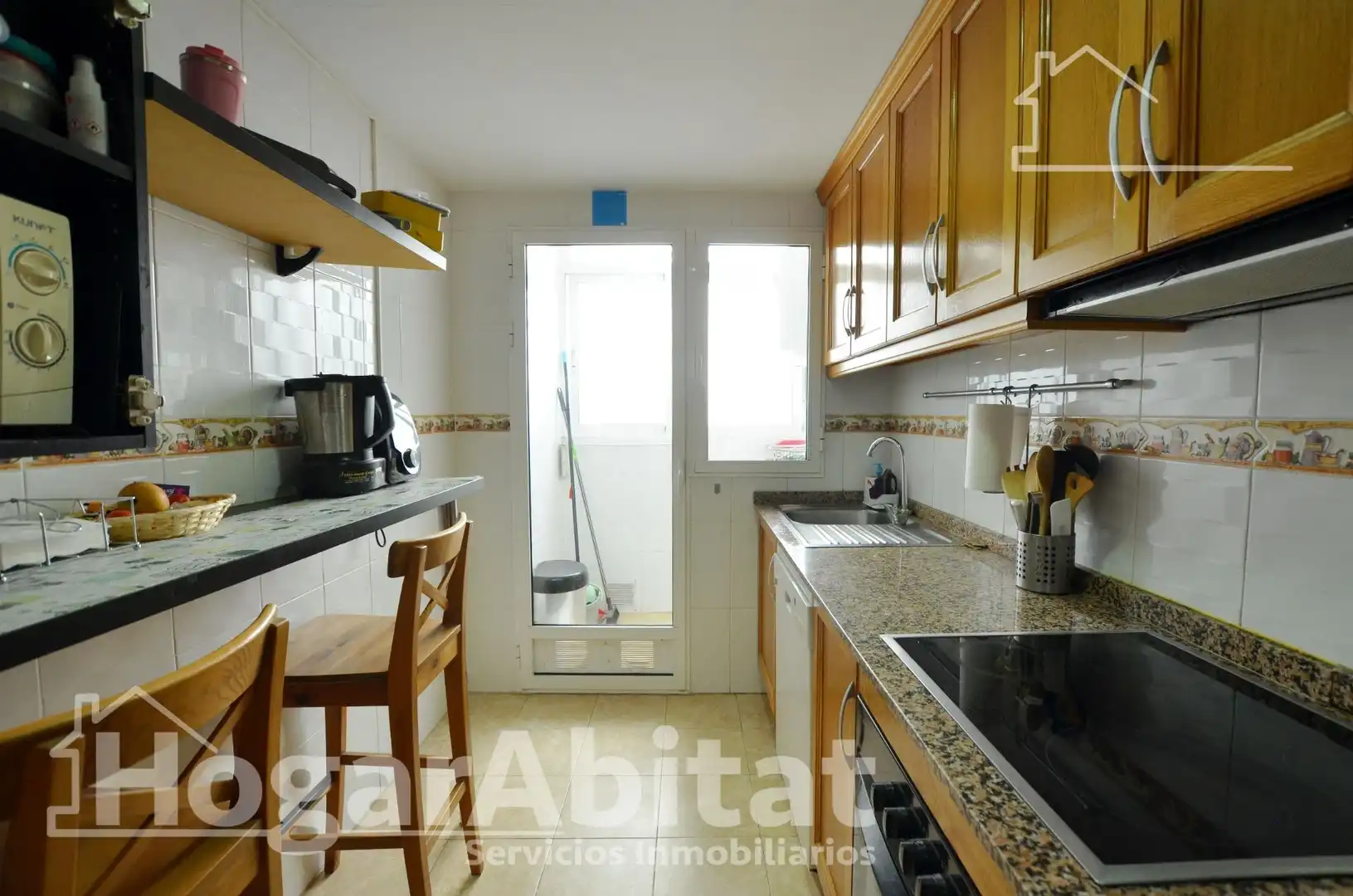 Cocina de Piso en venta en Alicante / Alacant con Calefacción, Trastero y Amueblado
