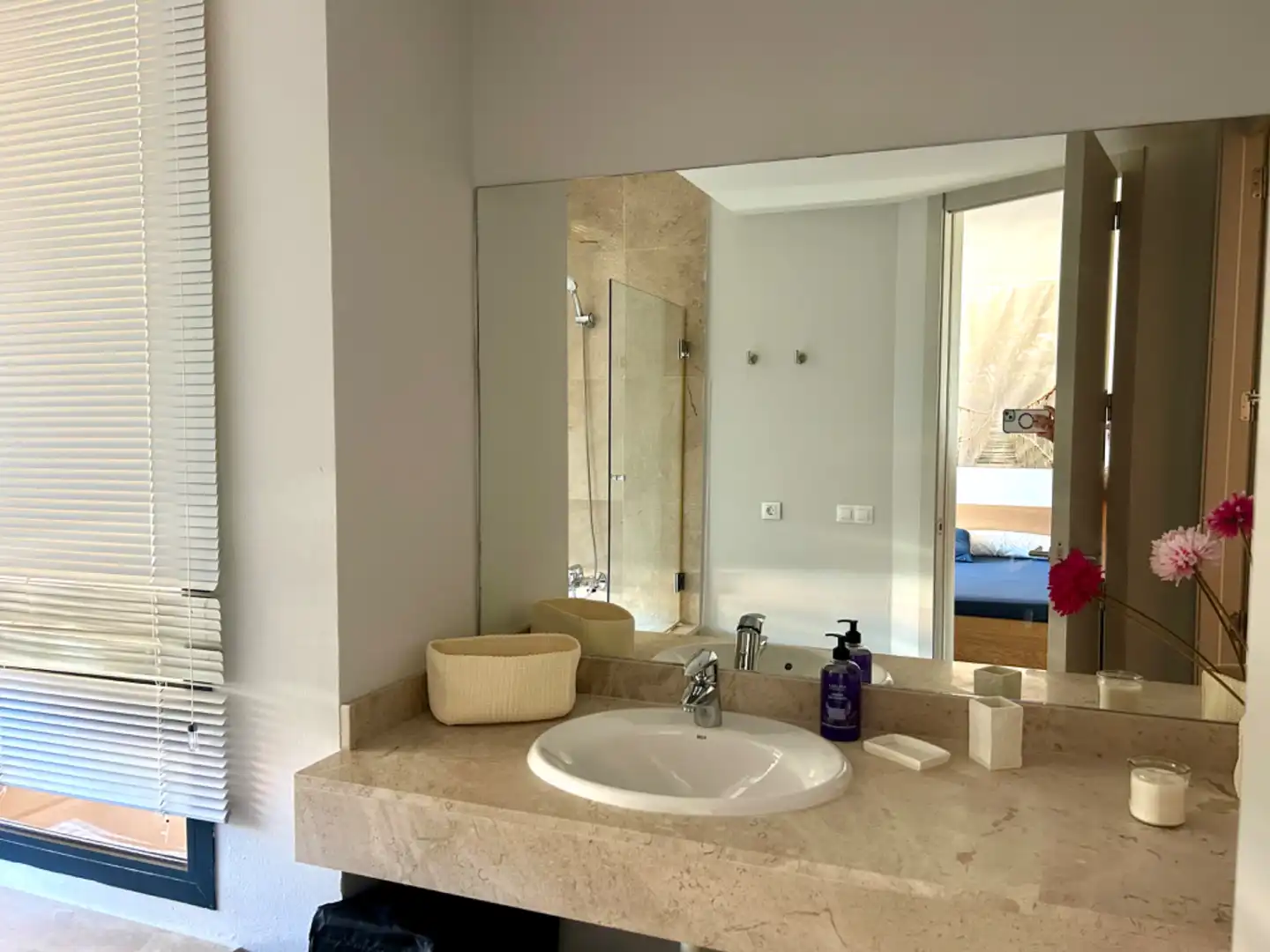 Bathroom of Flat for rent in Son Servera  with Air Conditioner, Heating and Terrace