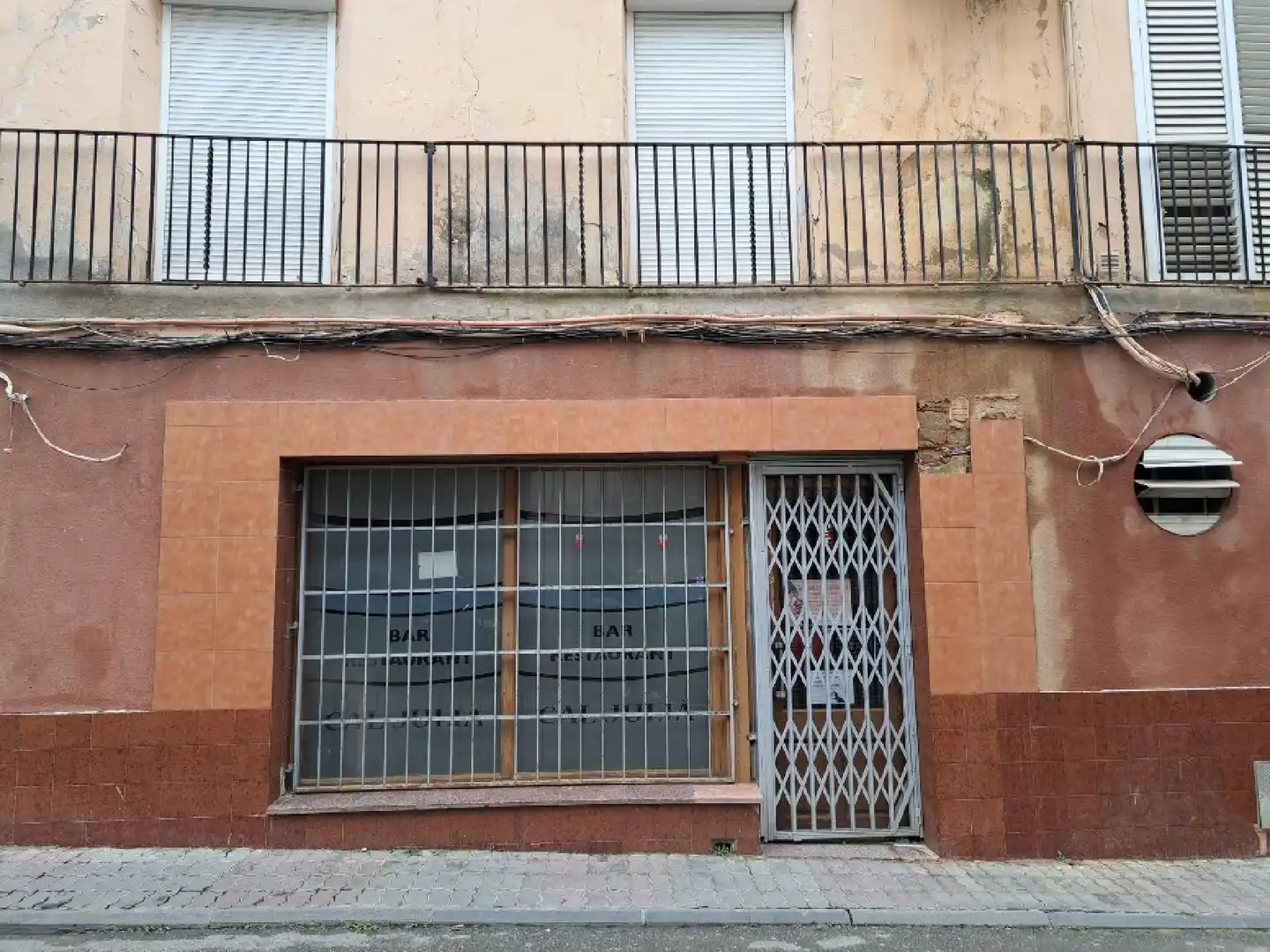 Vista exterior de Local en venta en Alguaire