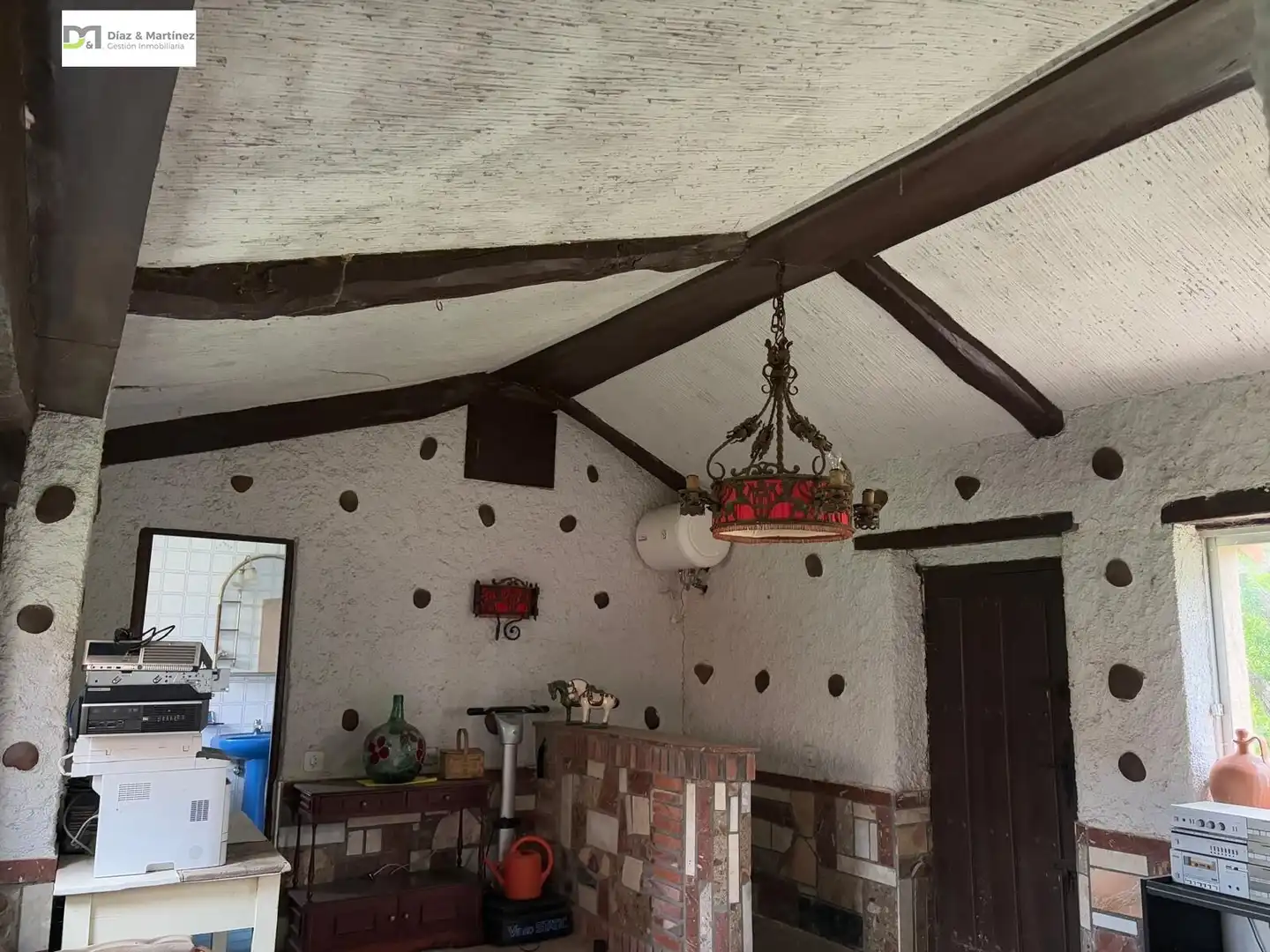 Comedor de Casa o chalet en venta en Villaturiel con Jardín privado