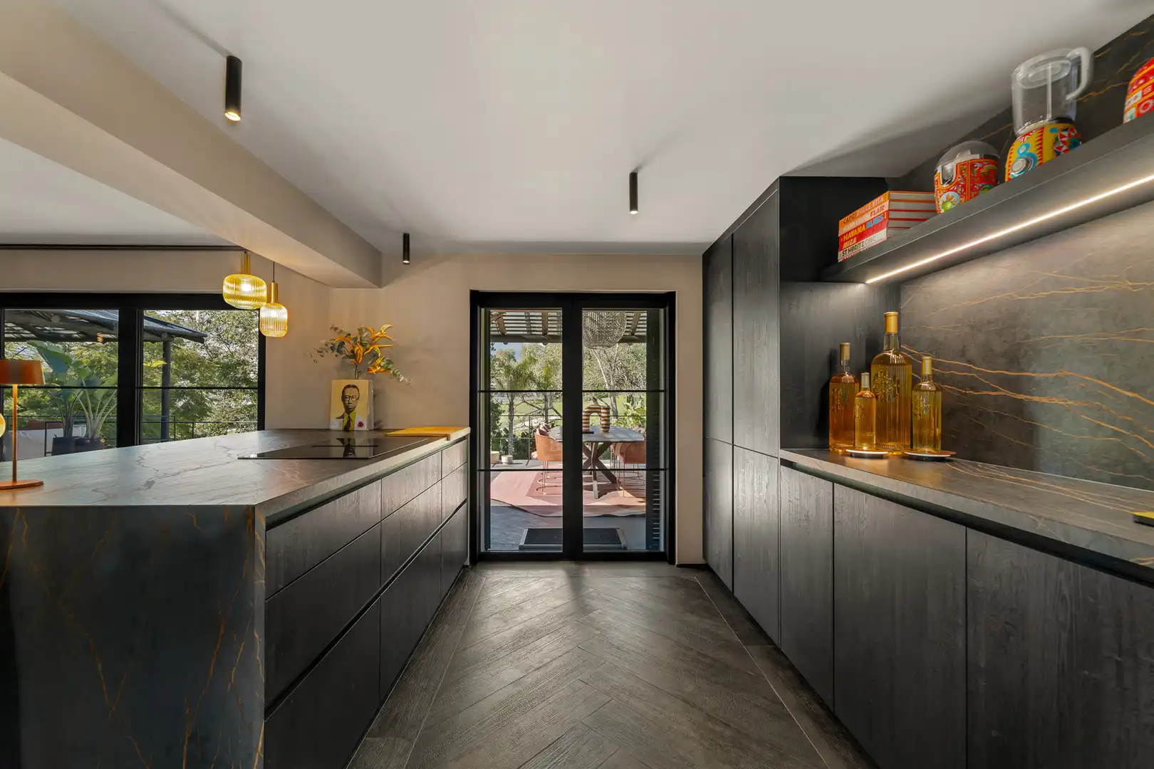 Kitchen of Houses for sale in Marbella  with Air Conditioner, Private garden and Terrace