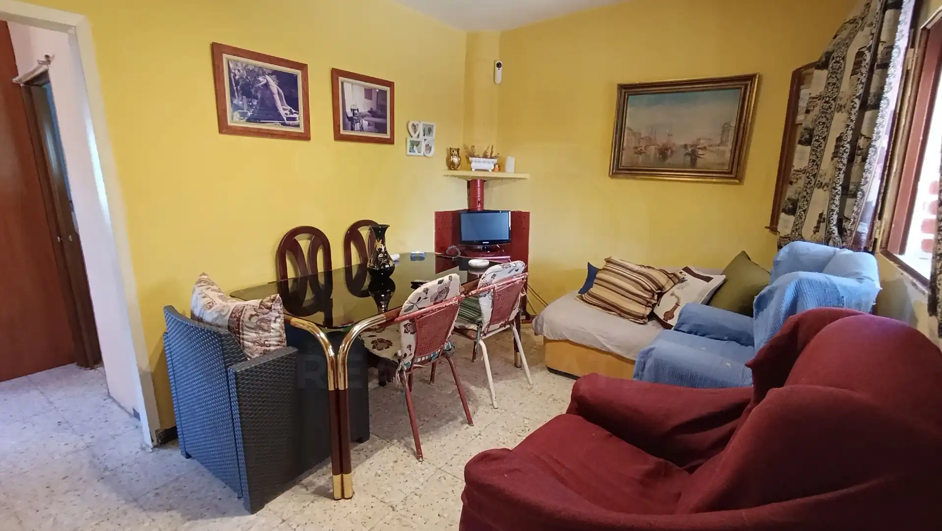 Wohnzimmer von Haus oder Chalet zum Verkauf in Chinchón mit Heizung