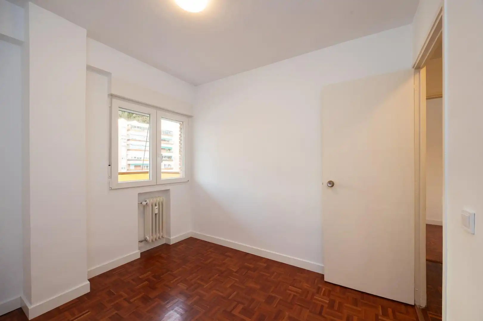 Bedroom of Flat for rent in Madrid  with Parquet flooring and Terrace