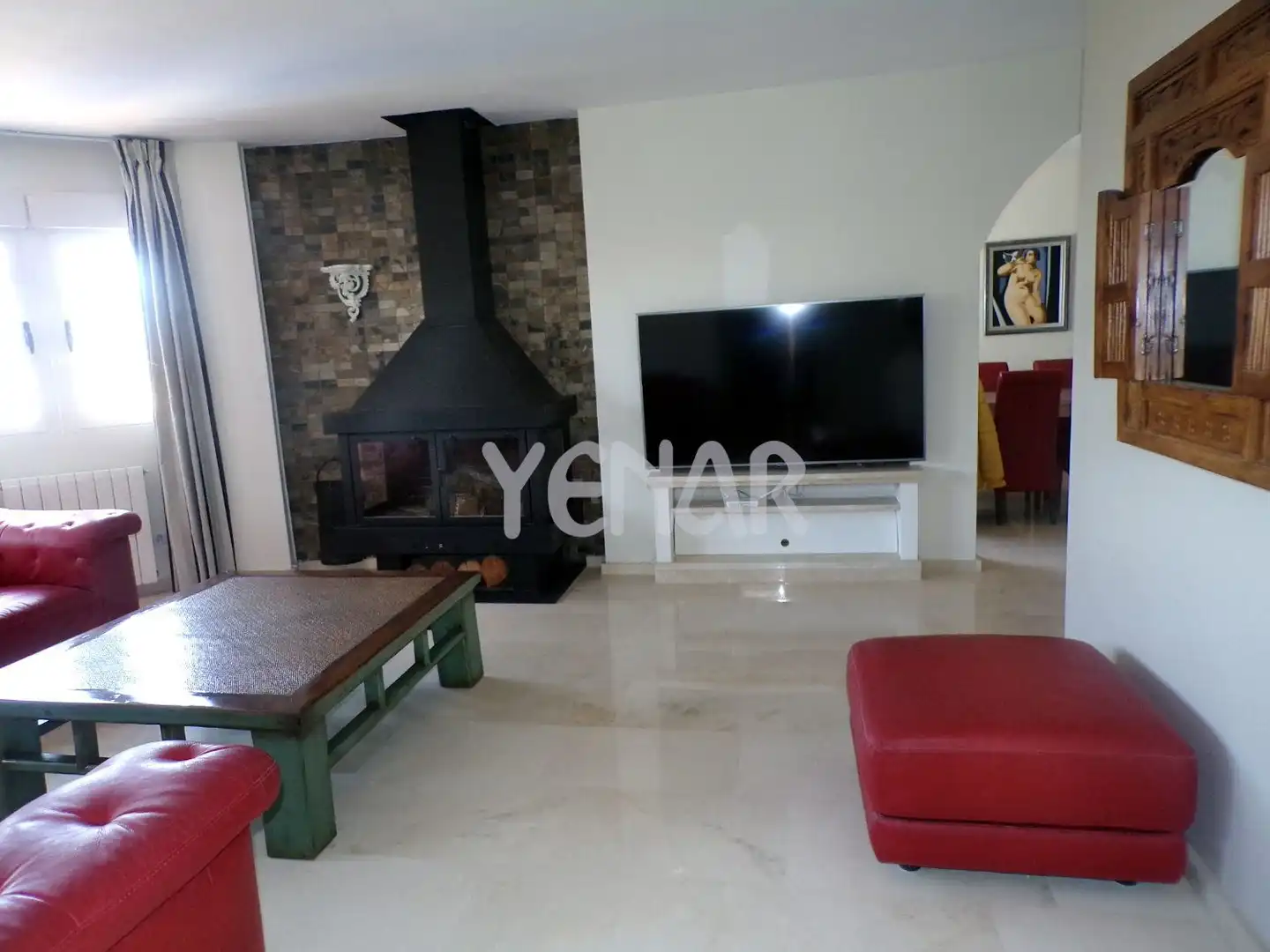 Sala de estar de Casa o chalet en venta en Castalla con Aire acondicionado y Trastero